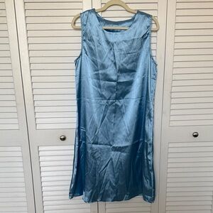 SHEIN Blue Midi Dress